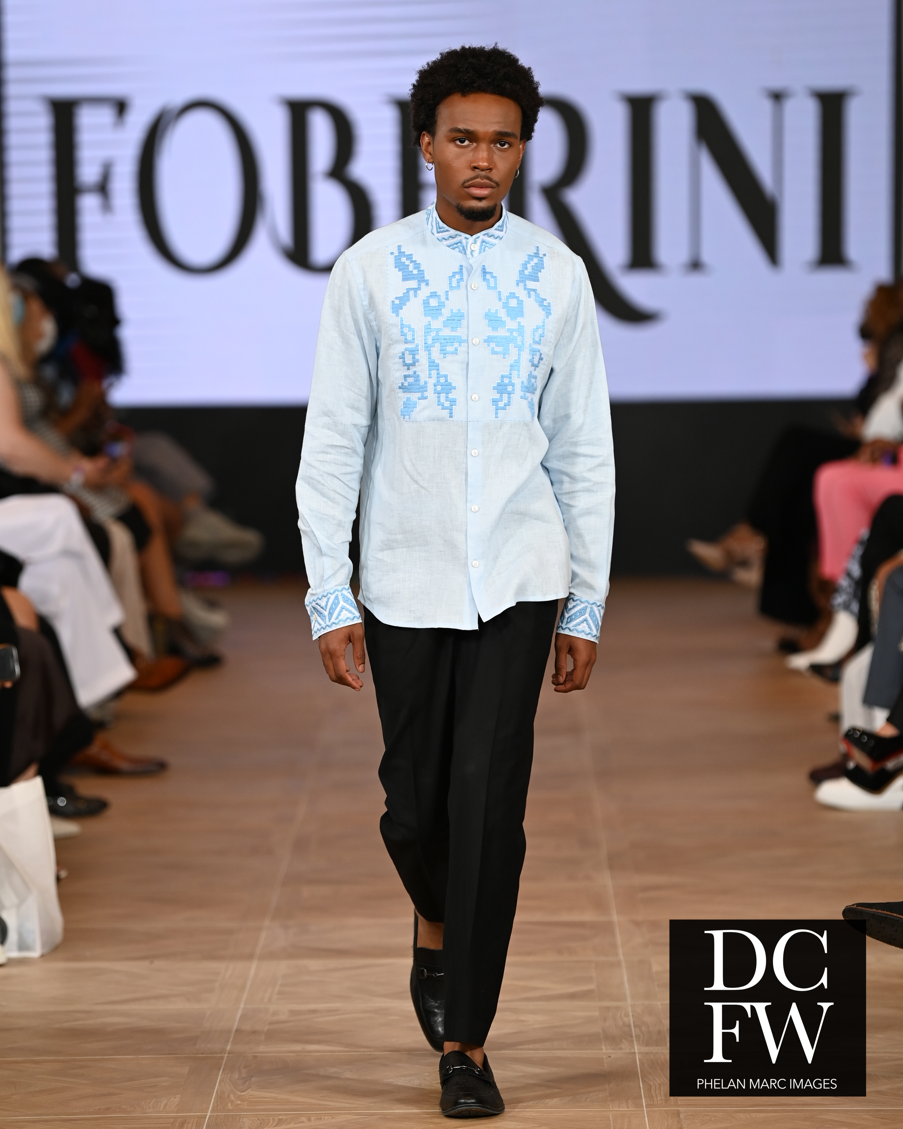 FOBERINI presented designer embroidery at DC Fashion Week
